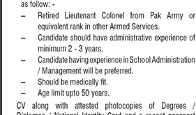 army public School Jobs